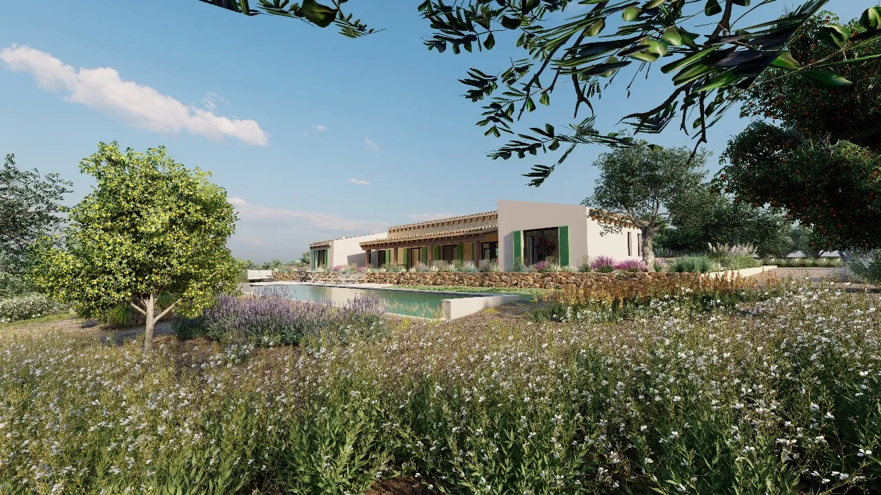 MEDITERRANEAN GARDEN ESTATE HOUSE MALLORCA SESTEPA DESIGN
