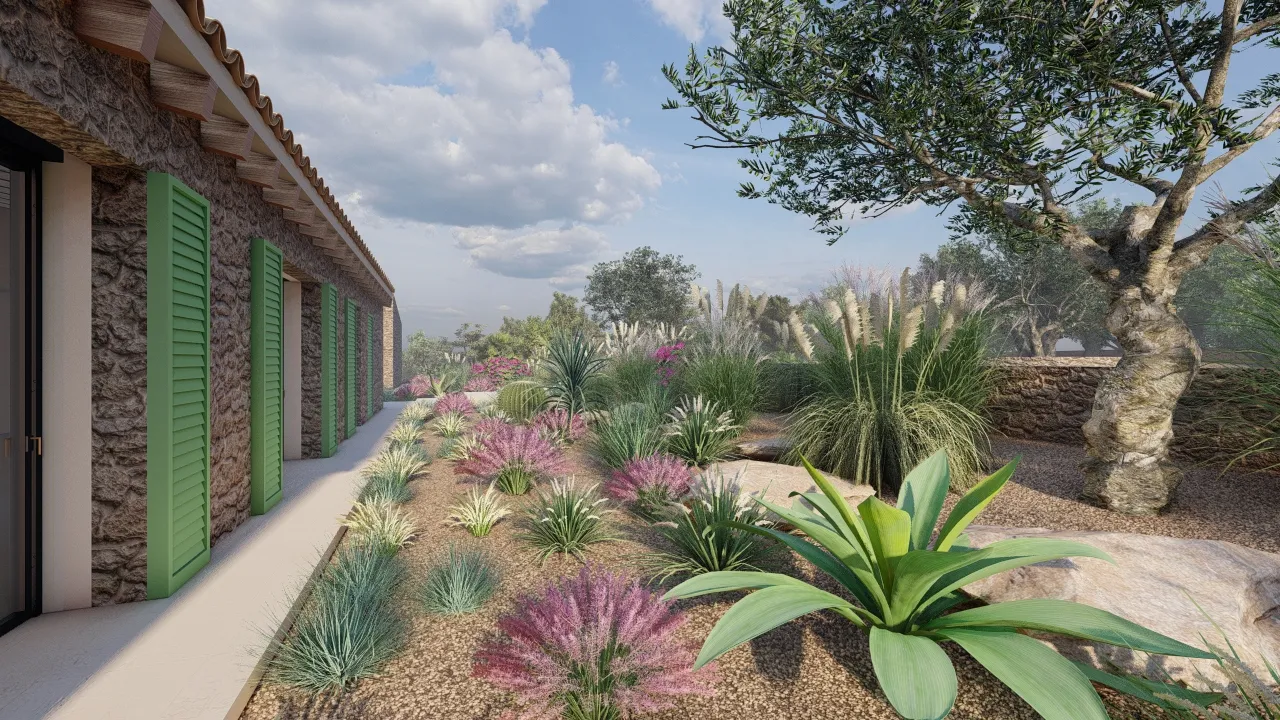 Mediterranean Garden — Garden Design Mallorca, Balearic Islands, Image 4